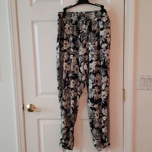 ASOS UK black and white pants.